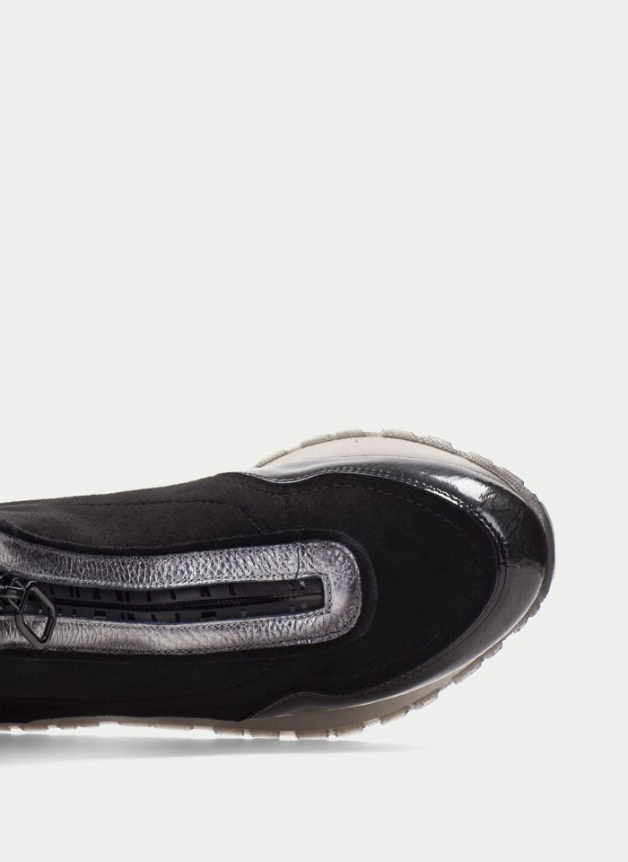 Hispanitas Botin Sport Kansas Negro Plomo