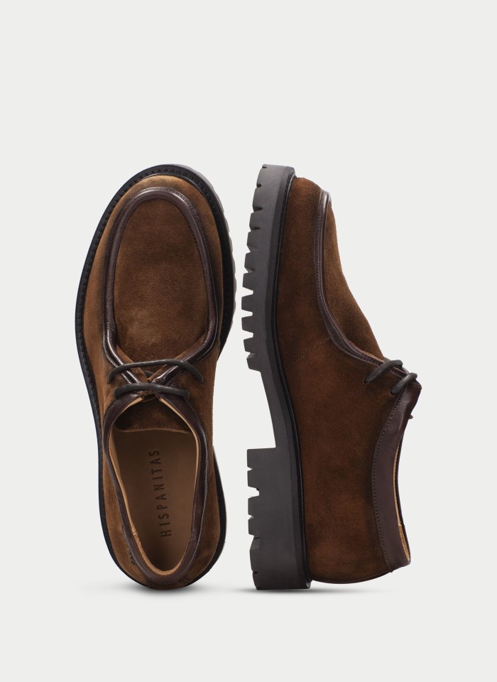 Hispanitas Wallabee Marrón