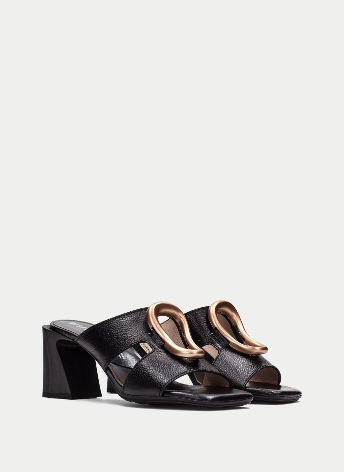 Hispanitas Sandalia Destalonada Miami Negro