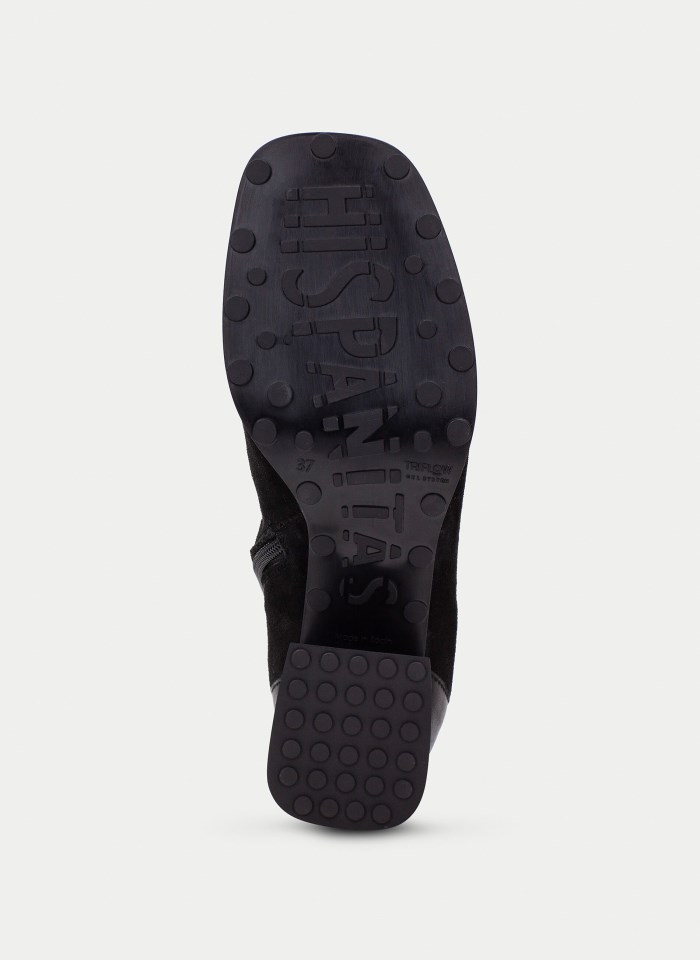 Hispanitas Botín Marsella Negro Crema