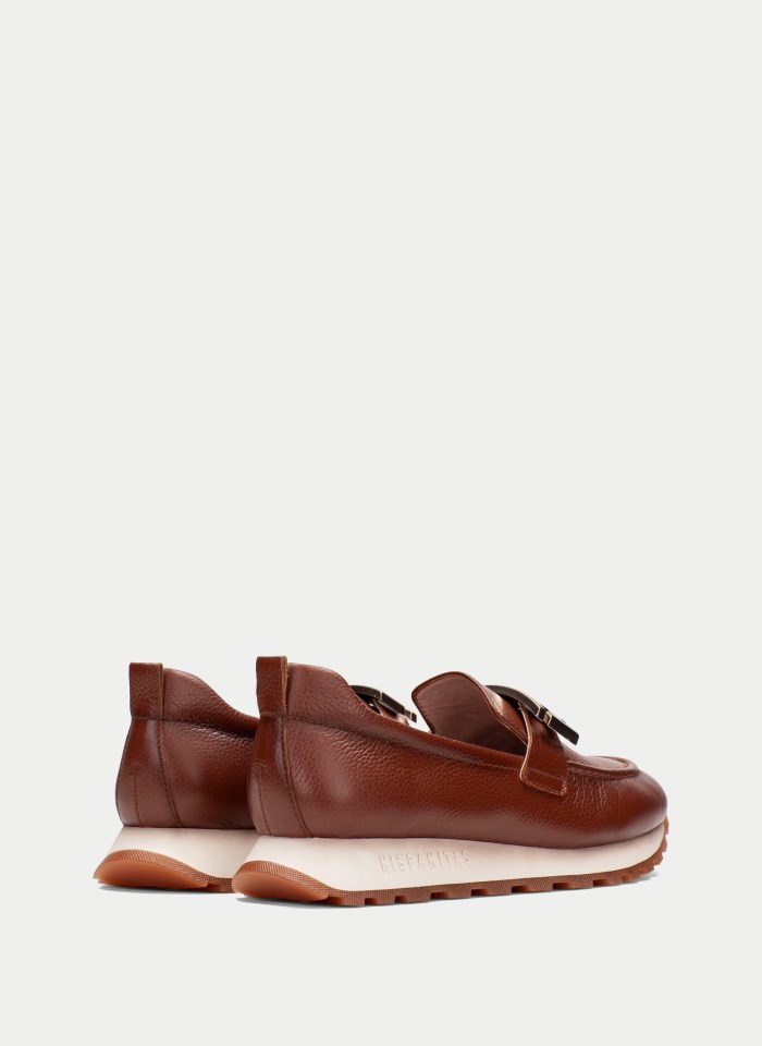 Hispanitas Mocasín Sport Loira Cuero