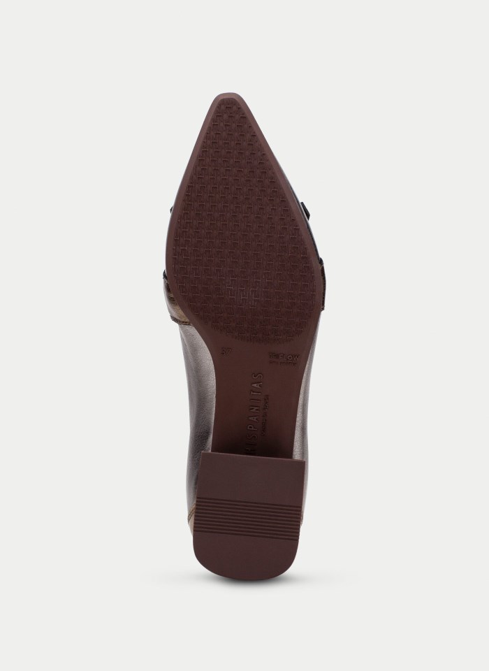 Hispanitas Mocasín Dali Oro Acero