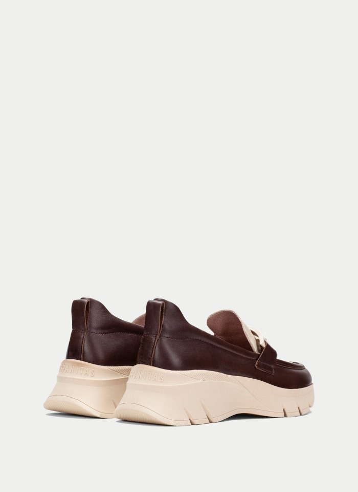 Hispanitas Mocasín Sport Helsinki Marron Milk
