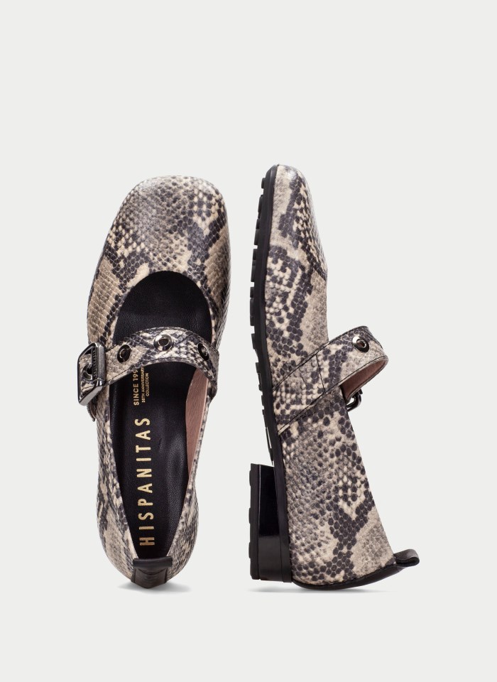 Hispanitas Bailarina Genova Python Taupe