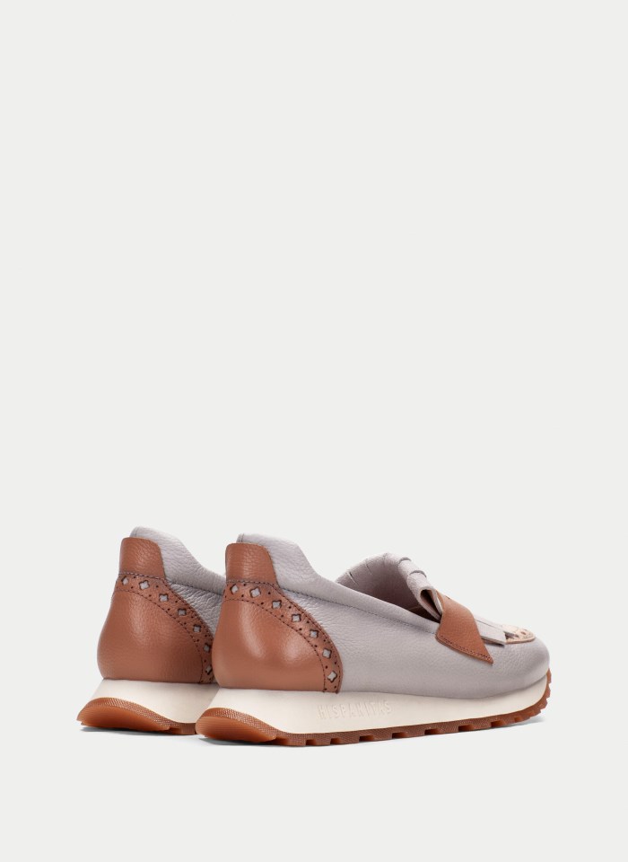 Hispanitas Mocasín Sport Loira Gris Tierra