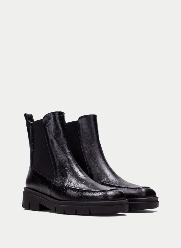 Hispanitas Botín Hamburgo Coco Negro