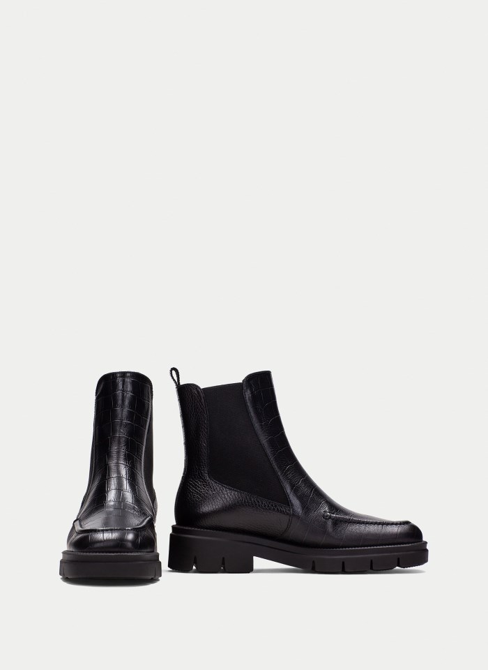 Hispanitas Botín Hamburgo Coco Negro