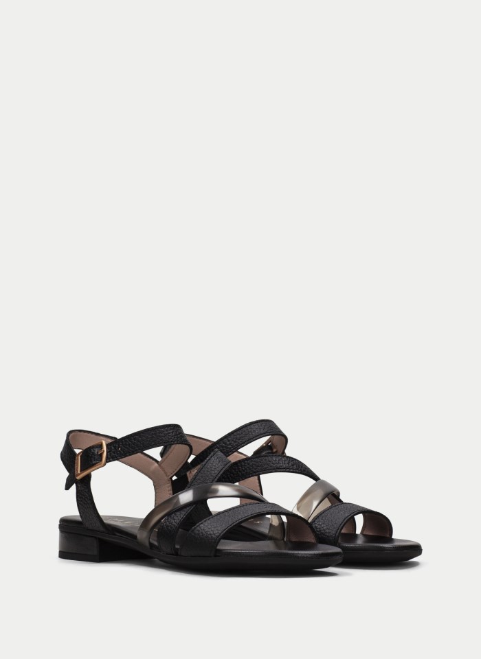 Hispanitas Sandalia Plana Lena Negro