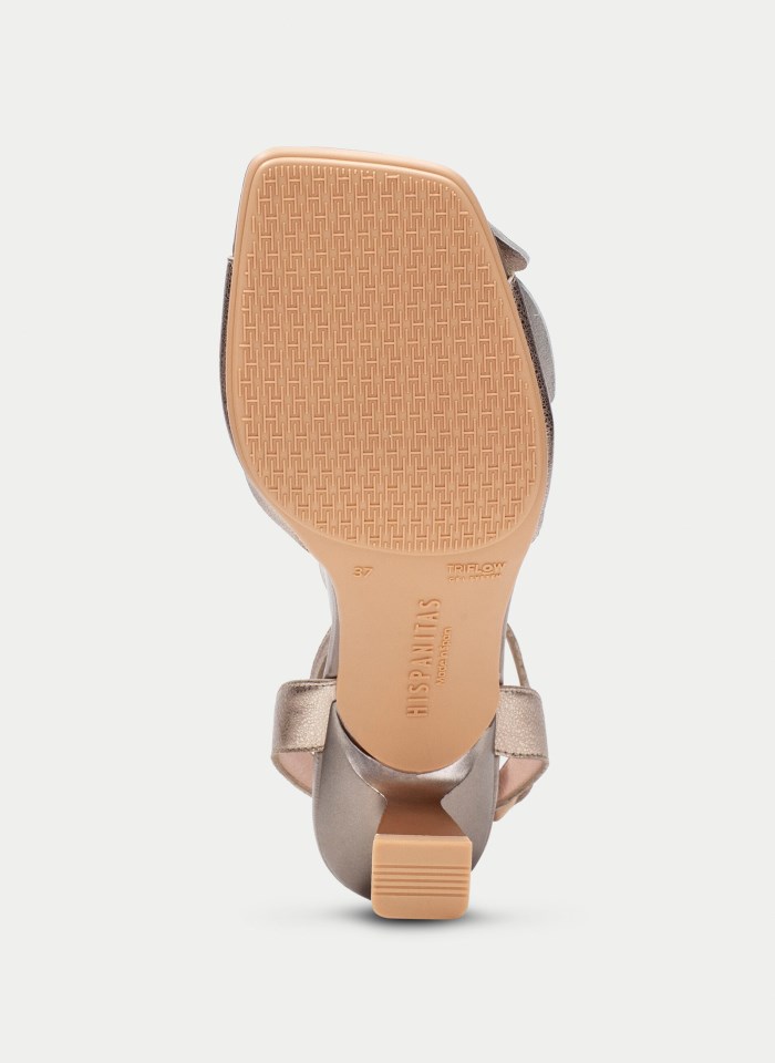 Hispanitas Sandalia Tacón Danielle Oro