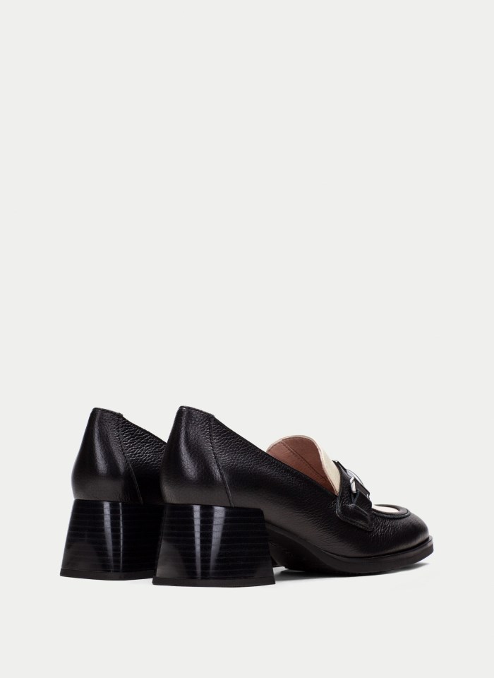 Hispanitas Mocasín Milan Negro Milk