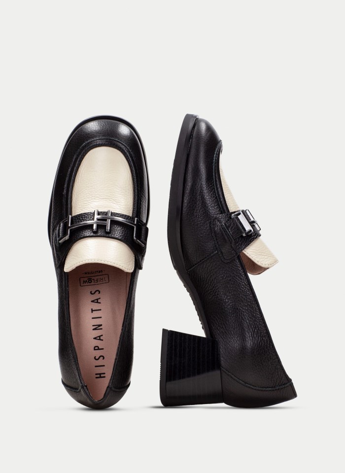 Hispanitas Mocasín Milan Negro Milk