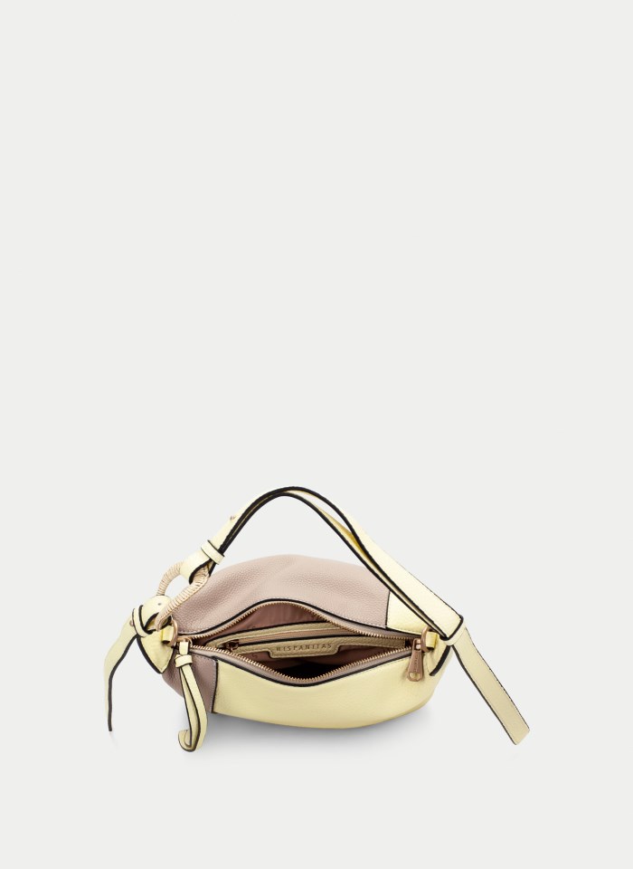 Hispanitas Bolso de Hombro banana taupe