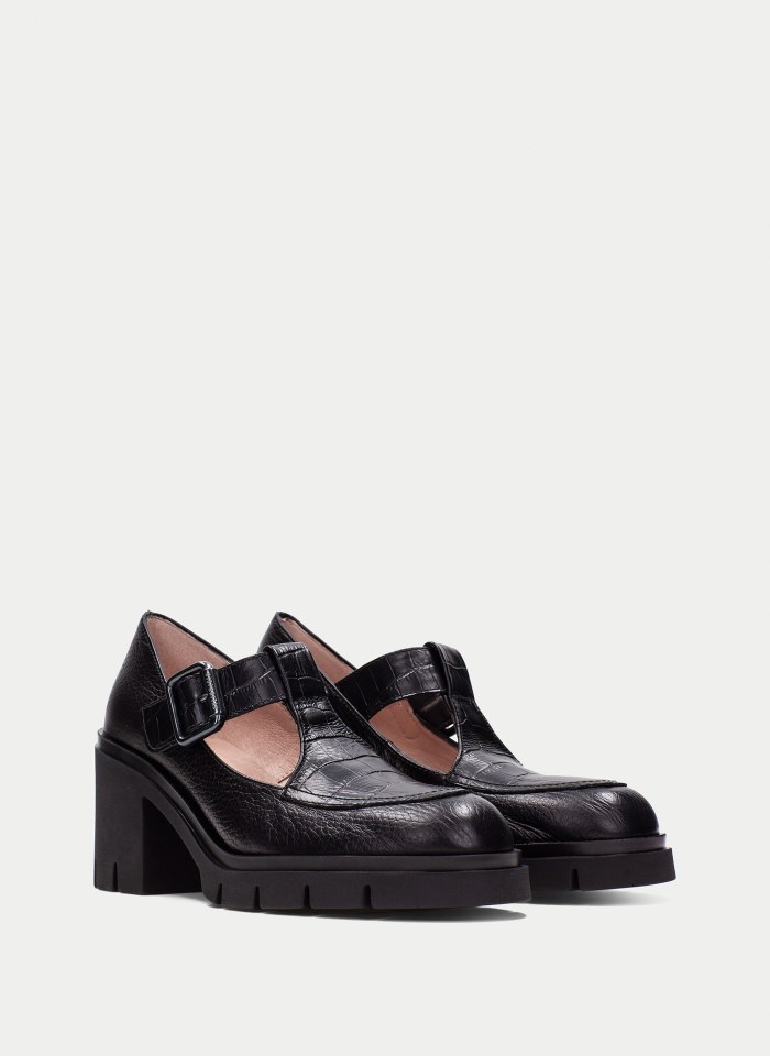 Hispanitas T Strap Zurich Negro