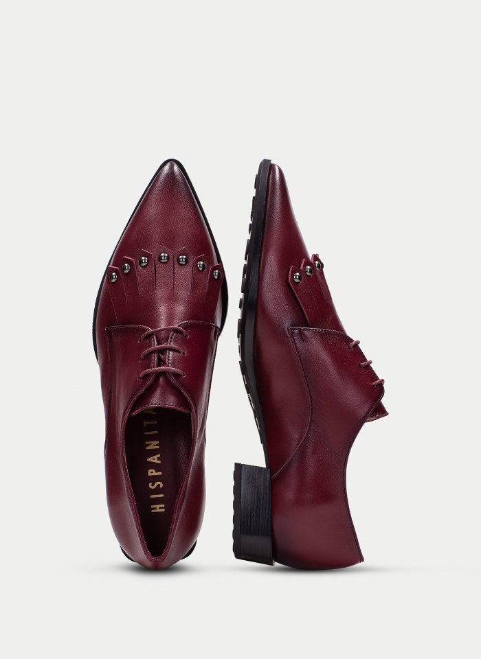 Hispanitas Zapato Plano Turin Vino