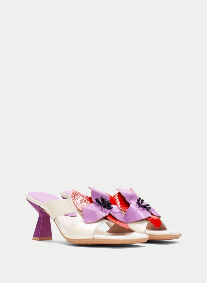 Hispanitas Sandalia Destalonada Danielle Crema Violet