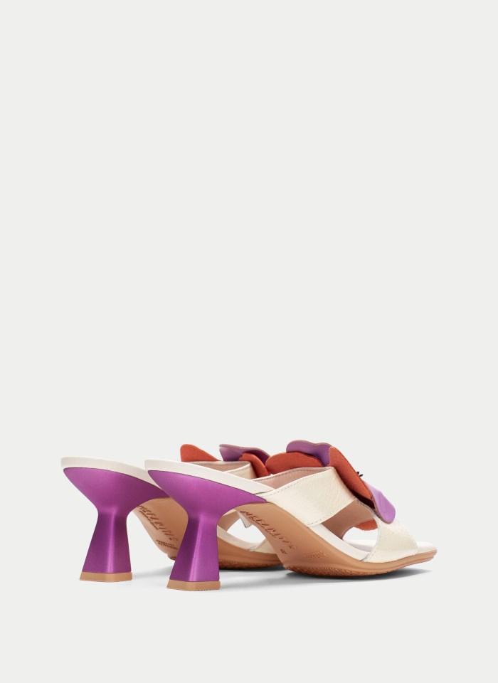 Hispanitas Sandalia Destalonada Danielle Crema Violet