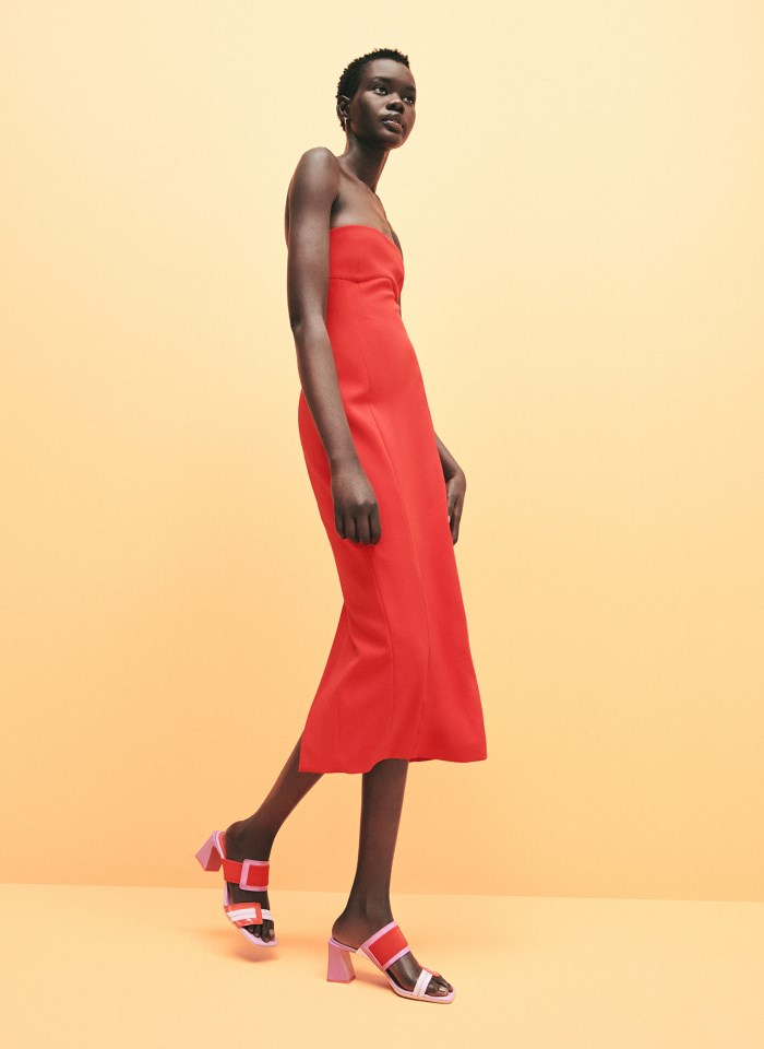 Hispanitas Sandalia Destalonada Mallorca Violet Rojo