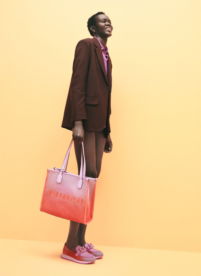 Hispanitas Mocasín Sport Loira Violet Rojo