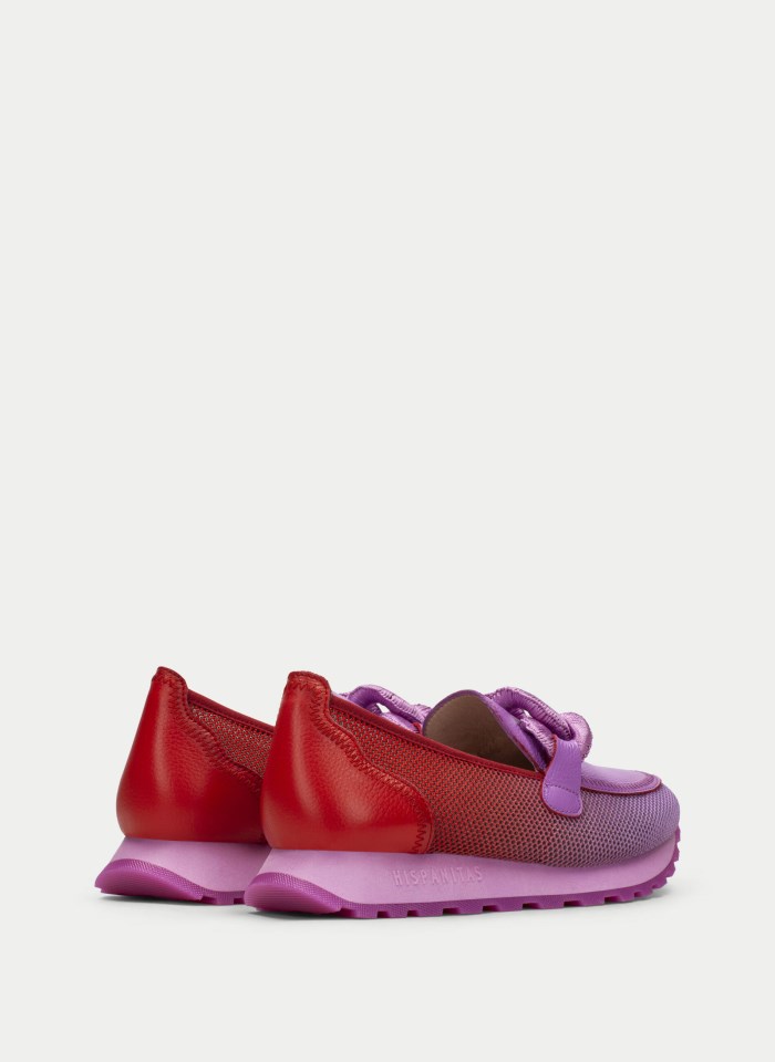 Hispanitas Mocasín Sport Loira Violet Rojo