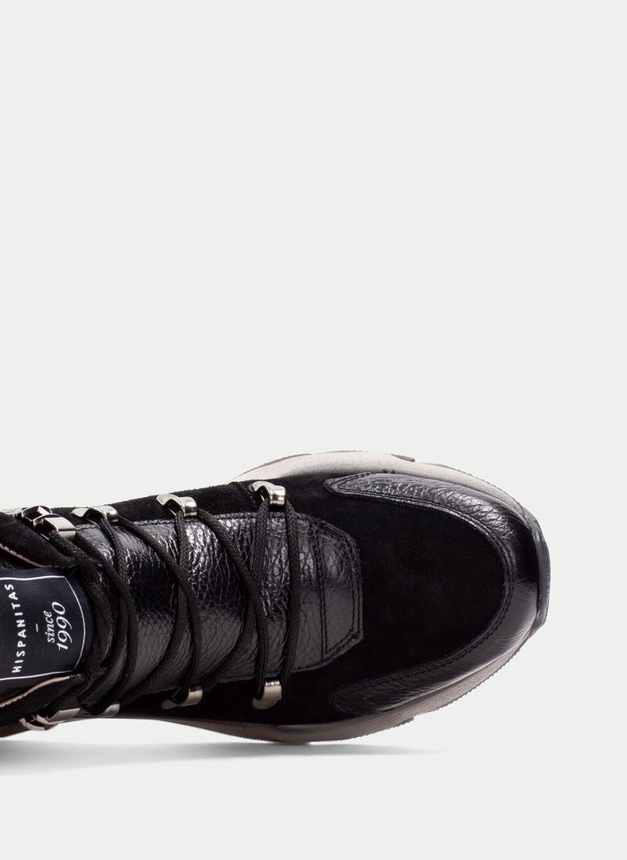 Hispanitas Botin Sport Nepal Negro Cebra