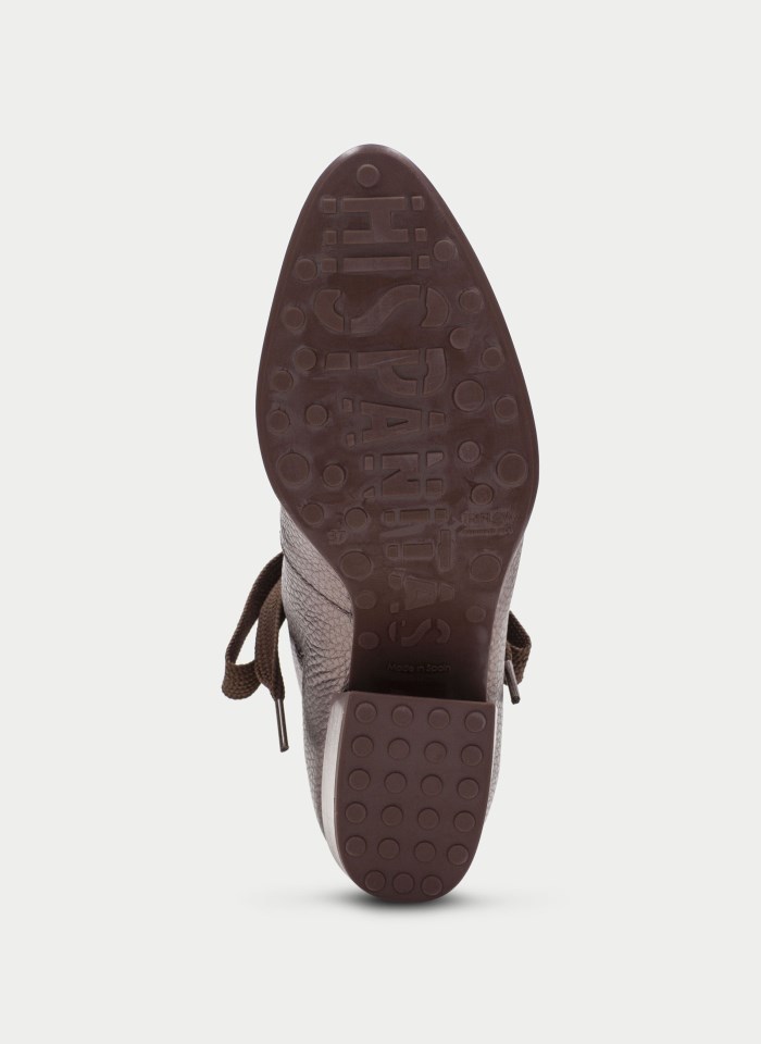 Hispanitas Botín Verona Taupe Metalizado