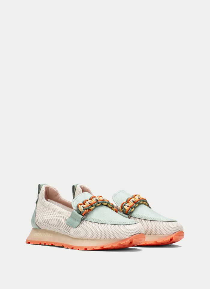 Hispanitas Mocasín Sport Kansas Eucalipto