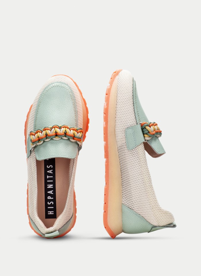 Hispanitas Mocasín Sport Kansas Eucalipto