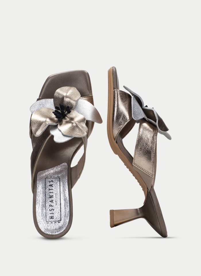 Hispanitas Sandalia Destalonada Danielle Oro