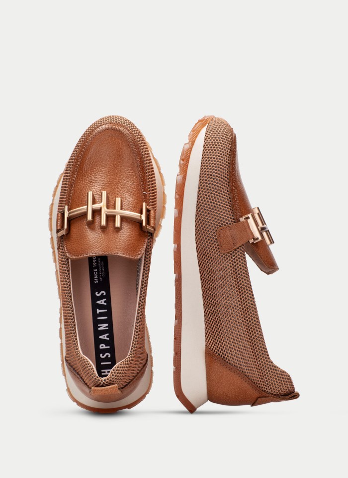 Hispanitas Mocasín Sport Kansas Cuero
