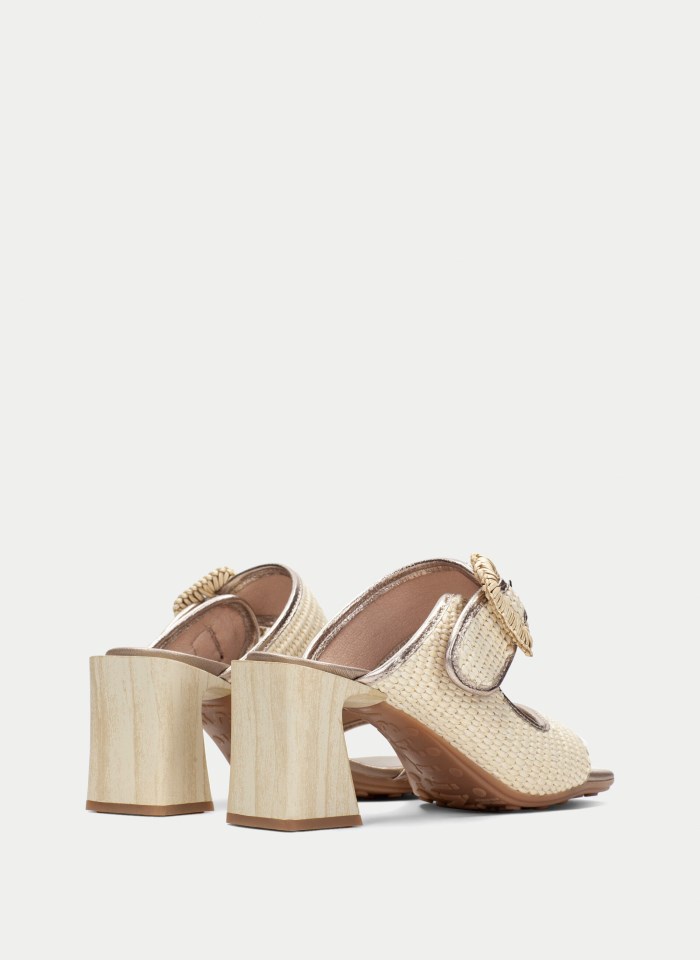 Hispanitas Sandalia Destalonada Miami Latte