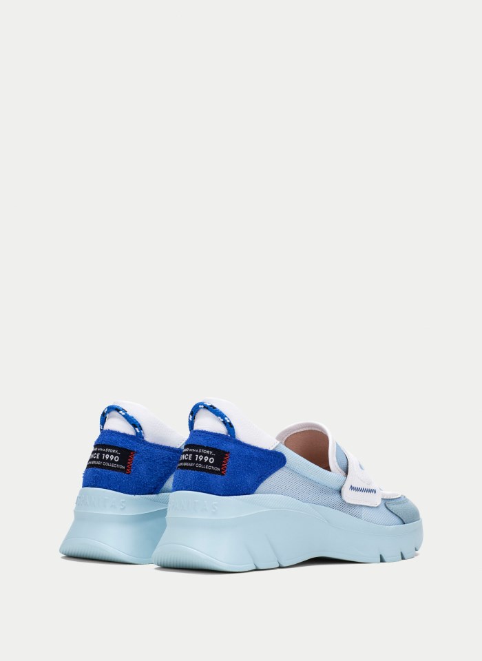 Hispanitas Mocasín Sport Habana Celeste