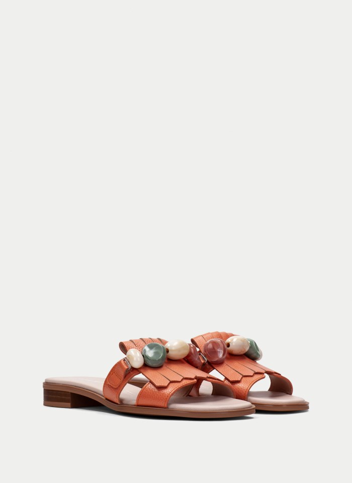 Hispanitas Sandalia Plana Yakarta Coral