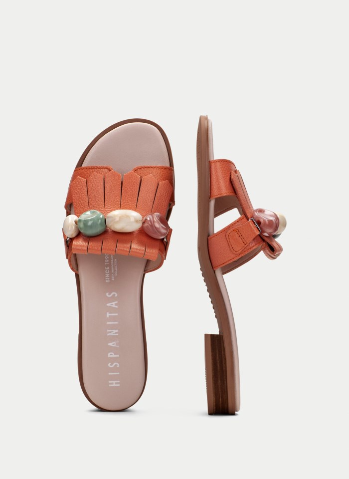 Hispanitas Sandalia Plana Yakarta Coral