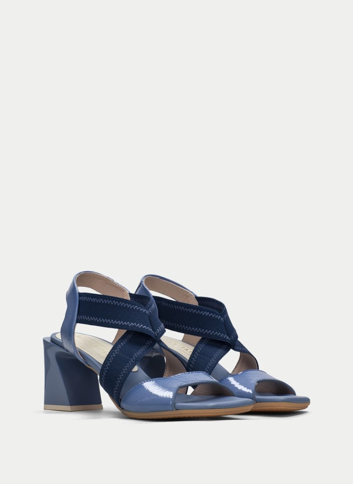 Hispanitas Sandalia Tacón Mallorca Azure