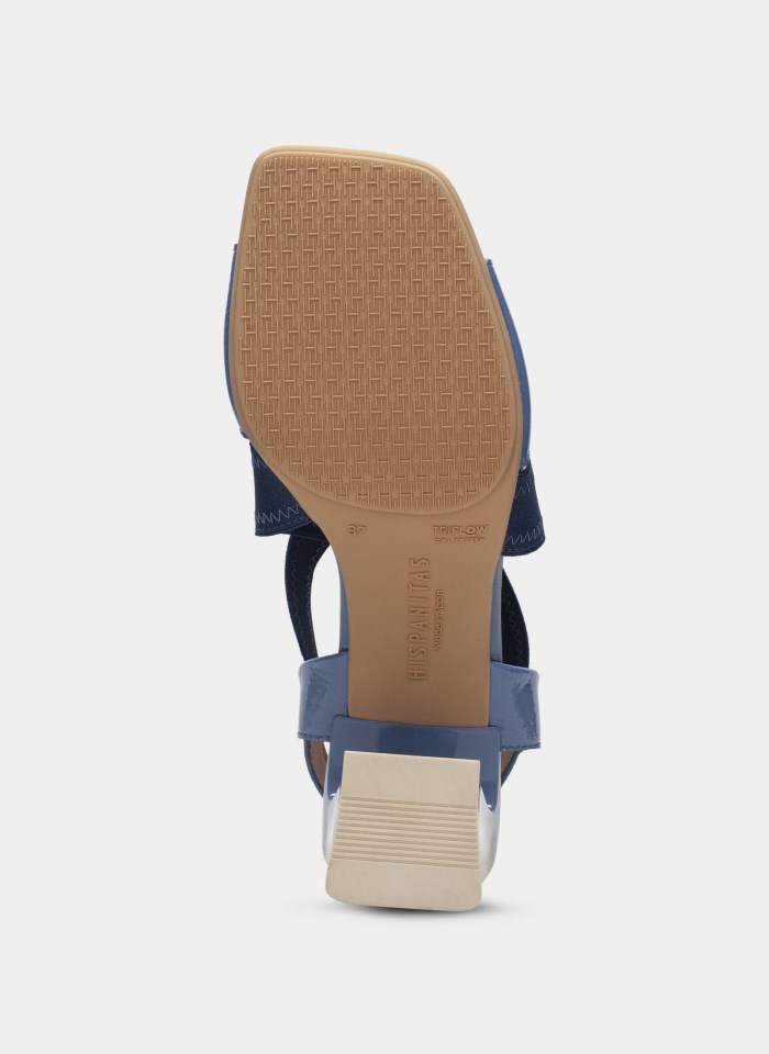 Hispanitas Sandalia Tacón Mallorca Azure