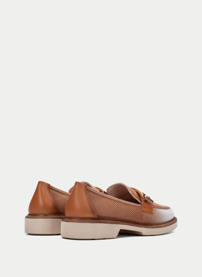 Hispanitas Mocasín Seattle Cuero