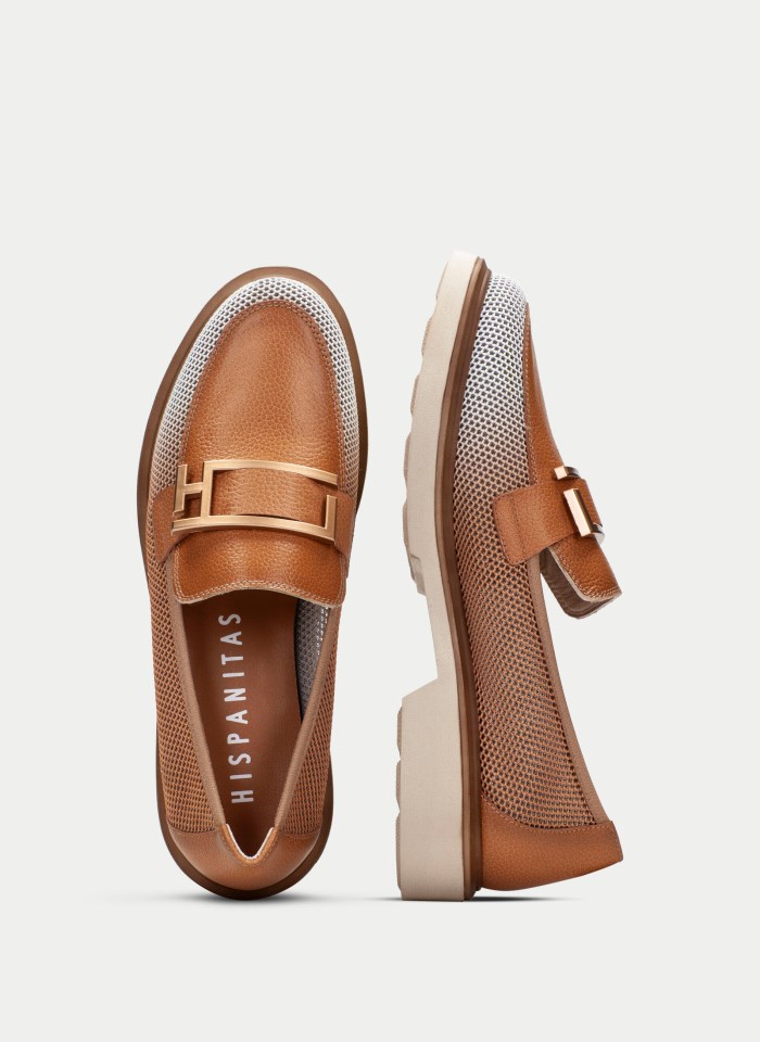 Hispanitas Mocasín Seattle Cuero