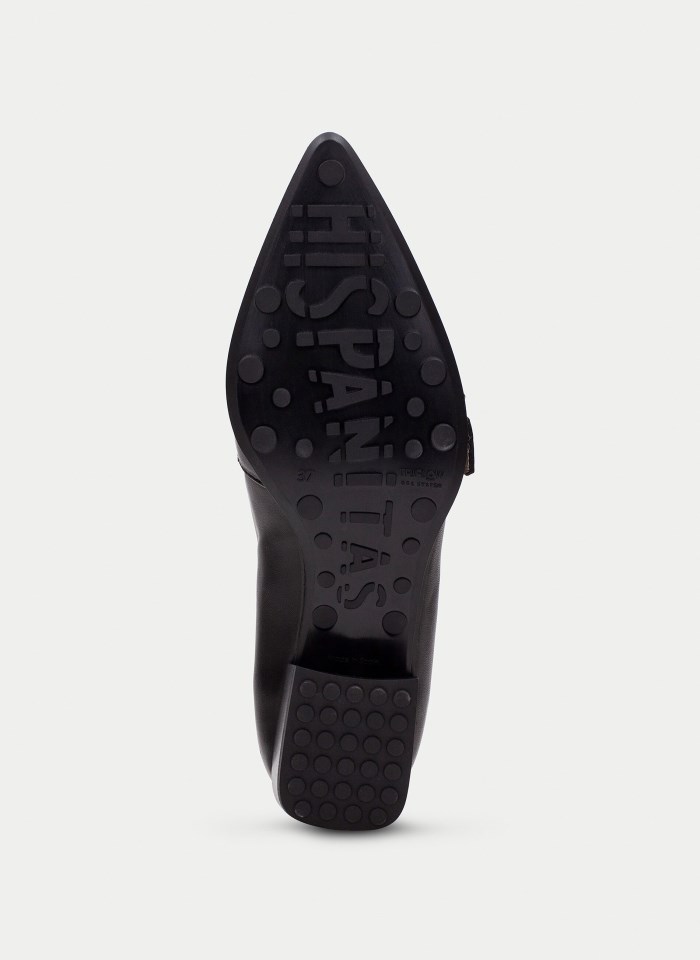 Hispanitas Mocasín Turin Negro Crema