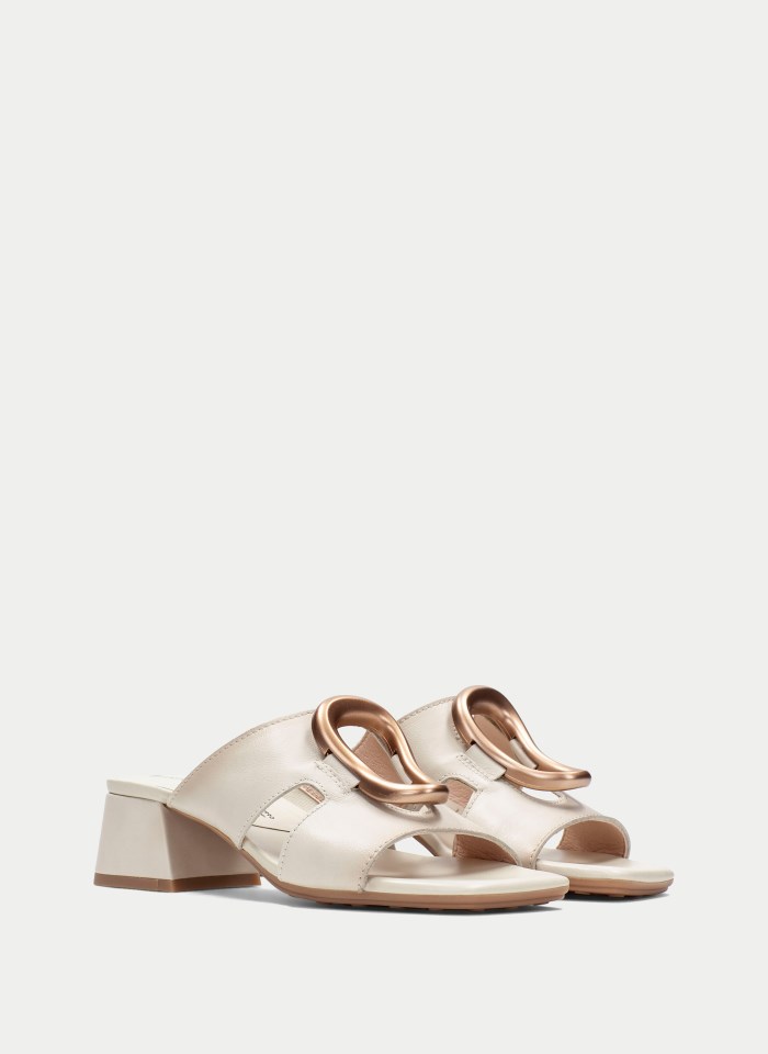 Hispanitas Sandalia Destalonada Dallas Latte