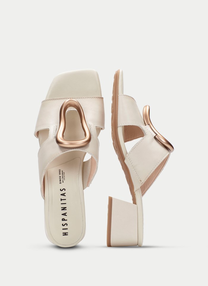 Hispanitas Sandalia Destalonada Dallas Latte