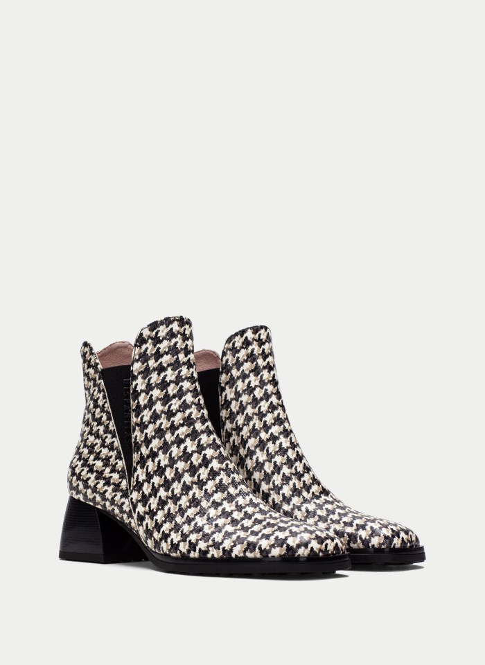 Hispanitas Botín Marsella Blanco Negro