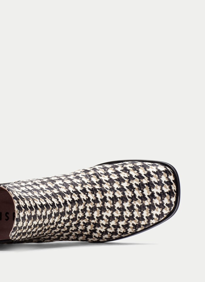 Hispanitas Botín Marsella Blanco Negro