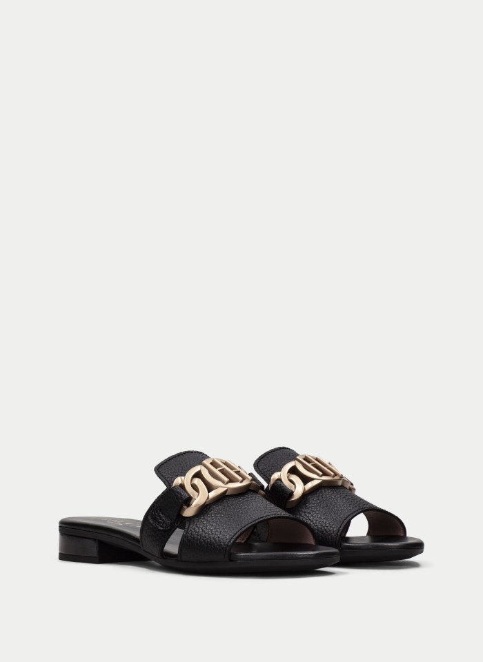 Hispanitas Sandalia Plana Lena Negro