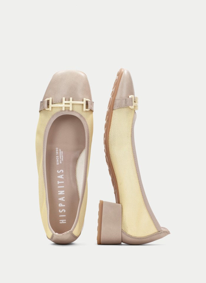 Hispanitas Bailarina Oporto Banana Taupe