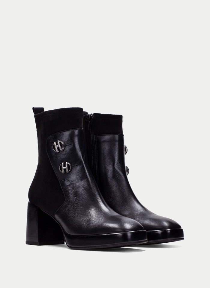 Hispanitas Botín Tokio Negro