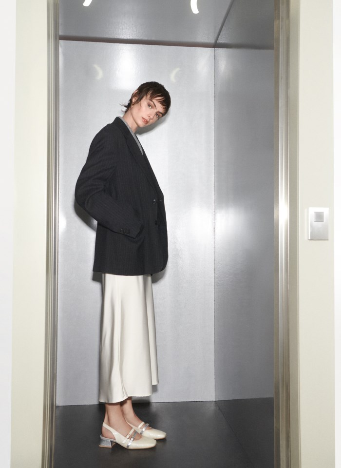 Hispanitas Zapato Plano Aruba Crema Plata