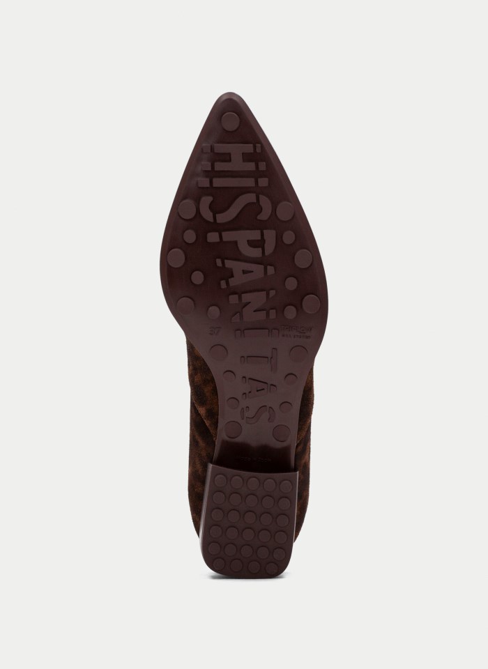 Hispanitas T Strap Turin Leopardo