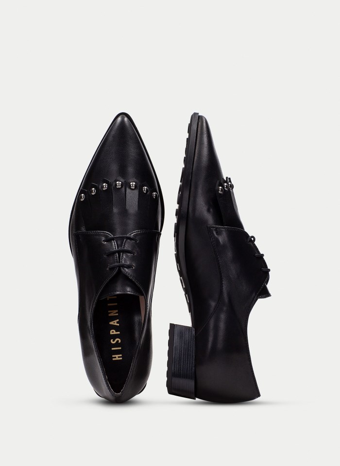 Hispanitas Zapato Plano Turin Negro
