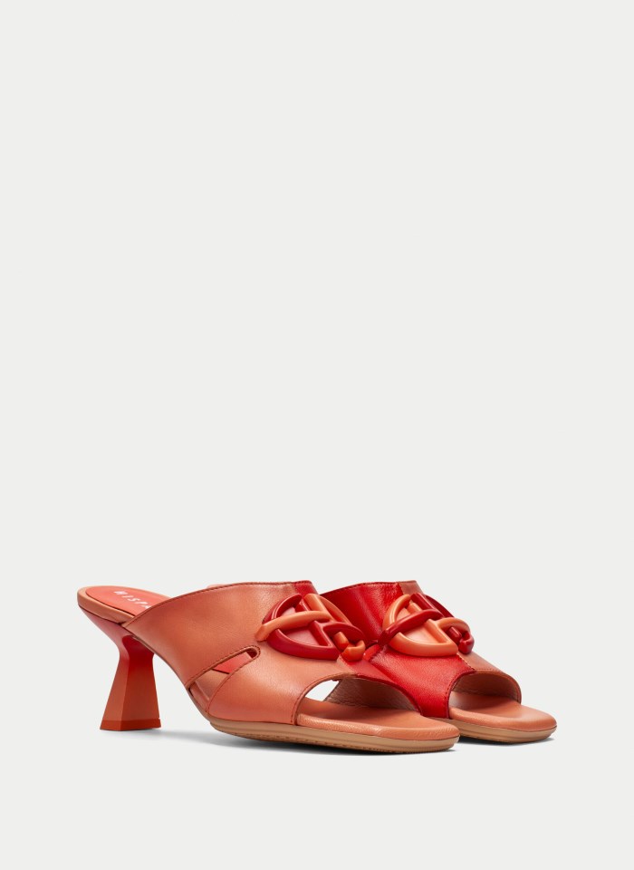 Hispanitas Sandalia Destalonada Danielle Coral Scarlet