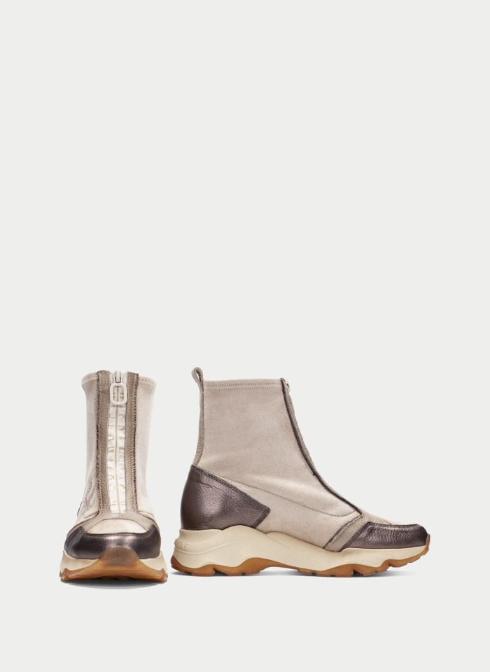 Hispanitas Botin Sport Nepal Crema Taupe